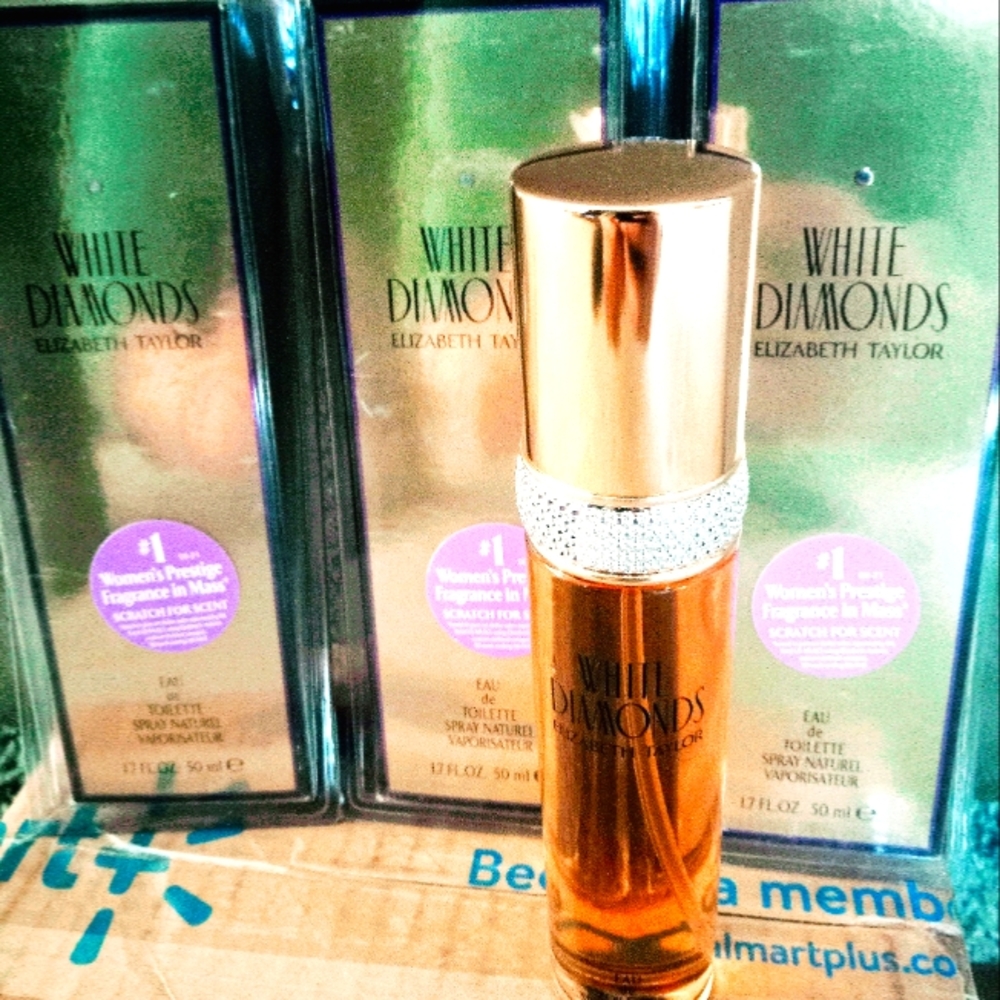 ★(4) Elizabeth Taylor White Diamonds Eau de Toilette Perfume☆Brand NEW Bottles★